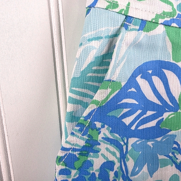 Lilly Pulitzer Colette Skort‎ Scallop Hem Whisper Blue Size 6 - Picture 5 of 12